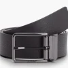 Calvin Klein Cintura Reversibile in pelle Nero/Grigio< Cinture