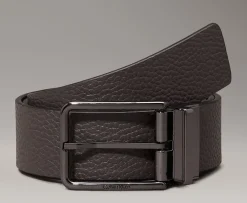 Calvin Klein Cintura Reversibile in pelle Nero/Grigio< Cinture