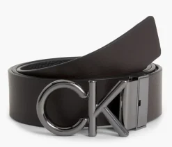 Calvin Klein Cintura Reversibile in pelle Nero/Marrone< Cinture