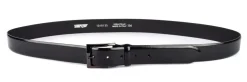 SIMPLYUP Cintura uomo in pelle lucida 1018 Nera< Cinture