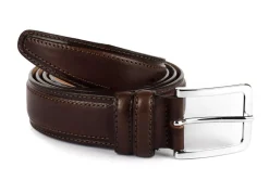 SIMPLYUP Cintura uomo in pelle 8005 Testa Moro< Cinture