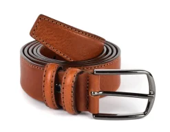 SIMPLYUP Cintura uomo in pelle tubolare 8043< Cinture