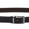 SIMPLYUP Cintura uomo reversibile in pelle 8235 Nera/Marrone< Cinture