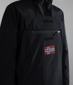Napapijri Giacca Anorak Rainforest Winter Nera< Giacche