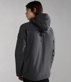 Napapijri Giacca Anorak Rainforest Winter Grigio Scuro< Giacche