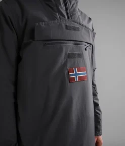 Napapijri Giacca Anorak Rainforest Winter Grigio Scuro< Giacche