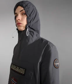 Napapijri Giacca Anorak Rainforest Winter Grigio Scuro< Giacche