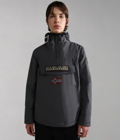 Napapijri Giacca Anorak Rainforest Winter Grigio Scuro< Giacche