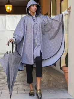 Ydry Mantella antipioggia Cape Y-dry Y-Cape Principe di Galles< Accessori Pioggia