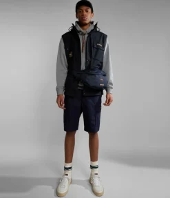 Napapijri Marsupio grande H-Voyage Blu Marine< Marsupi