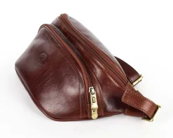 Il Kuoio Marsupio in cuoio 3316 Testa Moro< Marsupi In Pelle