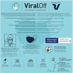 Roncato Mascherina di protezione Viraloff misura M< Mascherine