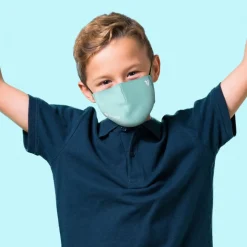 Roncato Mascherina di protezione per bambini Viraloff Azzurra< Mascherine
