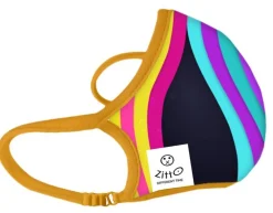 Zitto Mascherina di protezione Mask Black'n Waves< Mascherine