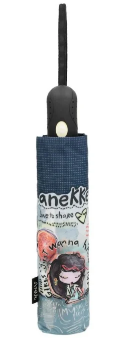 Anekke Ombrello pieghevole automatico apri/chiudi Fun & Music 34800-312< Ombrelli Pieghevoli