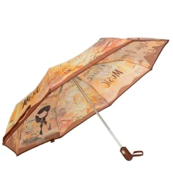 Anekke Ombrello pieghevole automatico apri/chiudi Peace & Love 38483-102< Ombrelli Pieghevoli