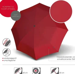 Knirps Ombrello pieghevole automatico T.200< Ombrelli Pieghevoli