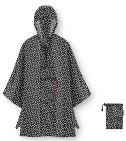 Reisenthel Poncho antipioggia mini maxi Signature Black< Accessori Pioggia