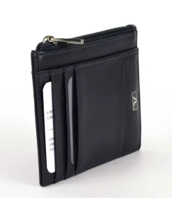 Roncato Portadocumenti piatto con zip Manhattan 645 Navy< Portadocumenti