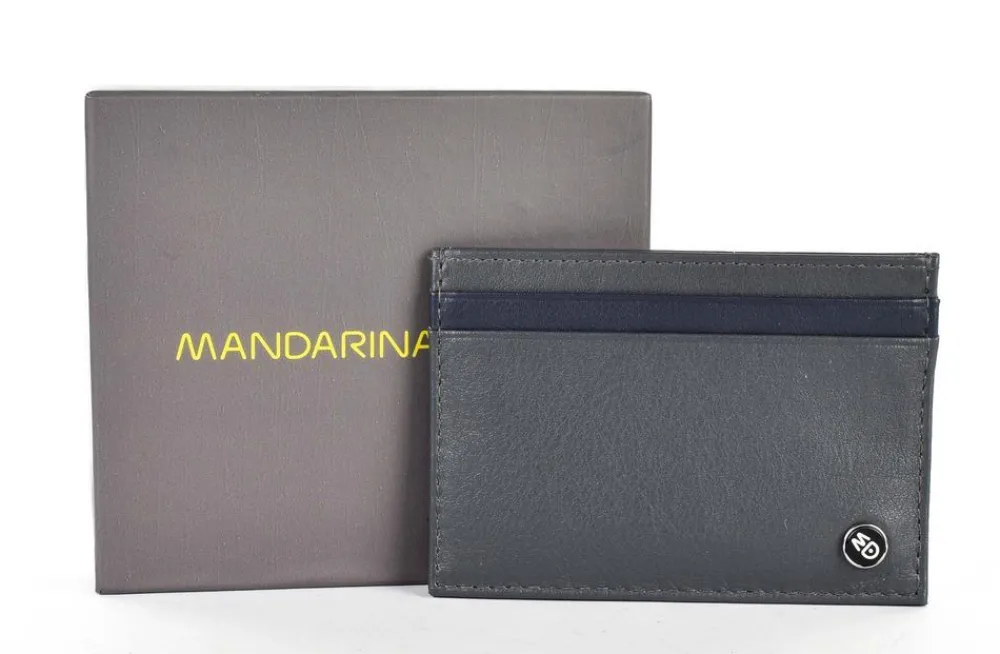 Mandarina Duck Portadocumenti sottile Downtown JRP05 Iron Gate< Portadocumenti