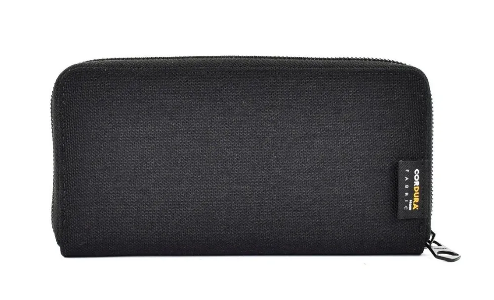 Diesel Portafoglio donna Metropoly 24 Zip Nero<Donna Portafogli Donna