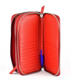 Gianfranco Corti Portafoglio donna due zip Alce 8877<Donna Portafogli Donna