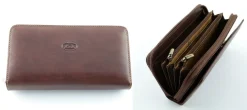 Tony Perotti Portafoglio donna in cuoio art 1192 moro<Donna Portafogli Donna