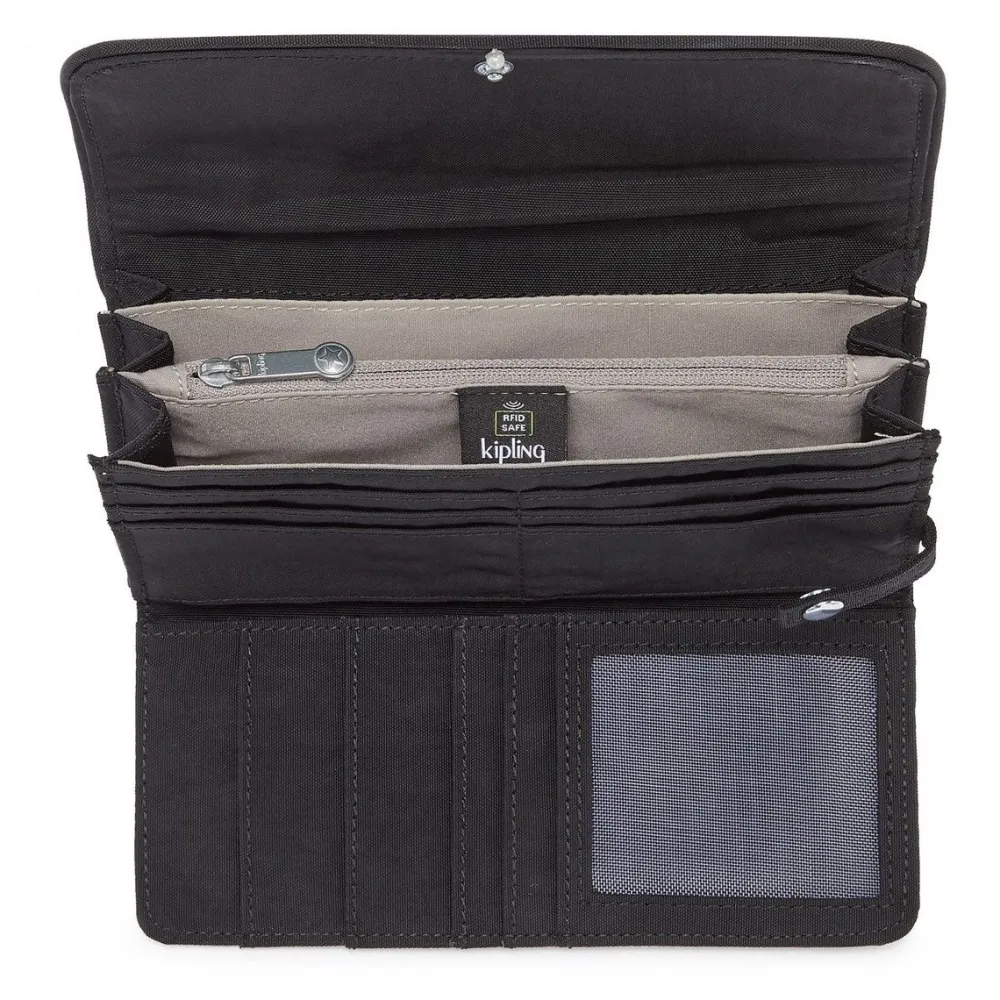 Kipling Portafoglio donna Money Land Black Noir<Donna Portafogli Donna