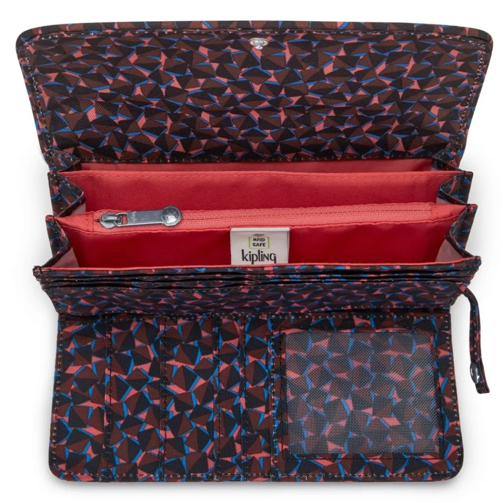 Kipling Portafoglio donna Money Land Happy Squares<Donna Portafogli Donna