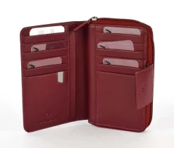 Roncato Portafoglio donna Pascal 2933 Rosso Scuro<Donna Portafogli Donna