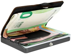 I-Clip Portafoglio Advantage-R Black - Gunmetal Black<Uomo Portafogli Uomo