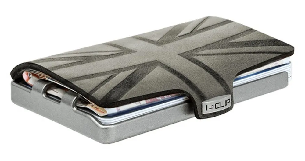 I-Clip Portafoglio Countries Union Jack Olive<Uomo Portafogli Uomo