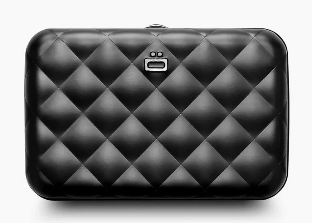 Ogon Design Portafoglio in alluminio Smart Case V2 Quilted< Portafogli Alluminio