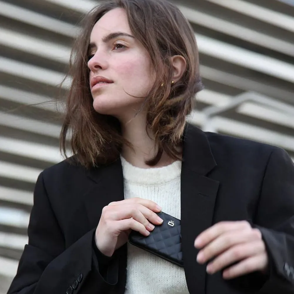 Ogon Design Portafoglio in alluminio Smart Case V2 Quilted< Portafogli Alluminio