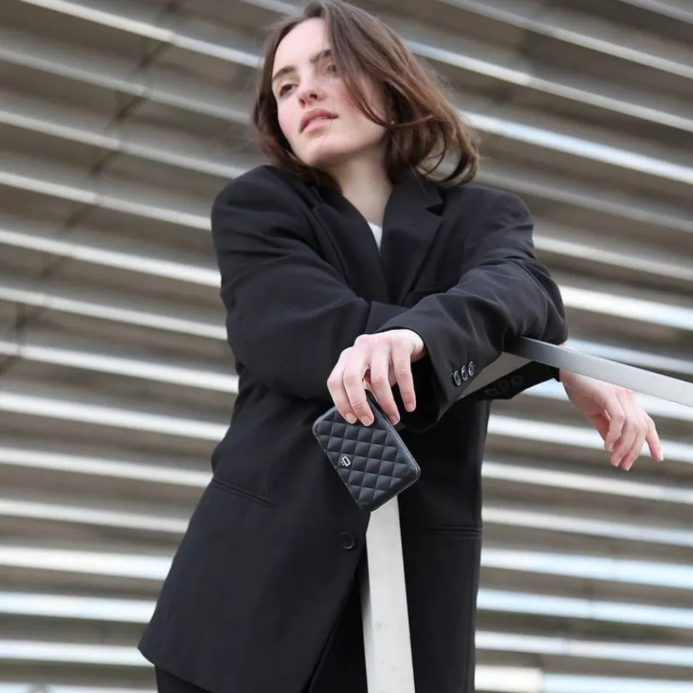 Ogon Design Portafoglio in alluminio Smart Case V2 Quilted< Portafogli Alluminio