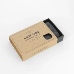 Ogon Design Portafoglio in alluminio Smart Case V2 Quilted< Portafogli Alluminio