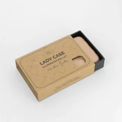 Ogon Design Portafoglio in alluminio Smart Case V2 Quilted Rose Gold< Portafogli Alluminio