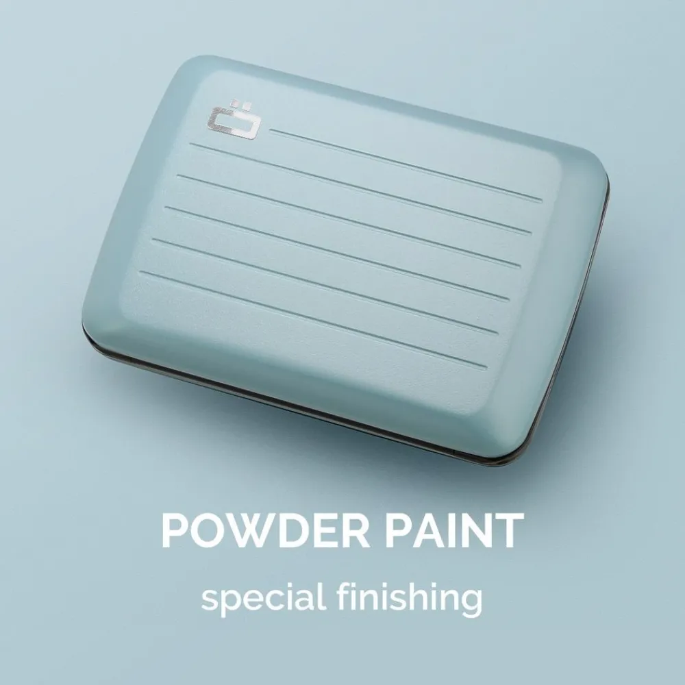 Ogon Design Portafoglio in alluminio Smart Case V2 Arctic Blue< Portafogli Alluminio