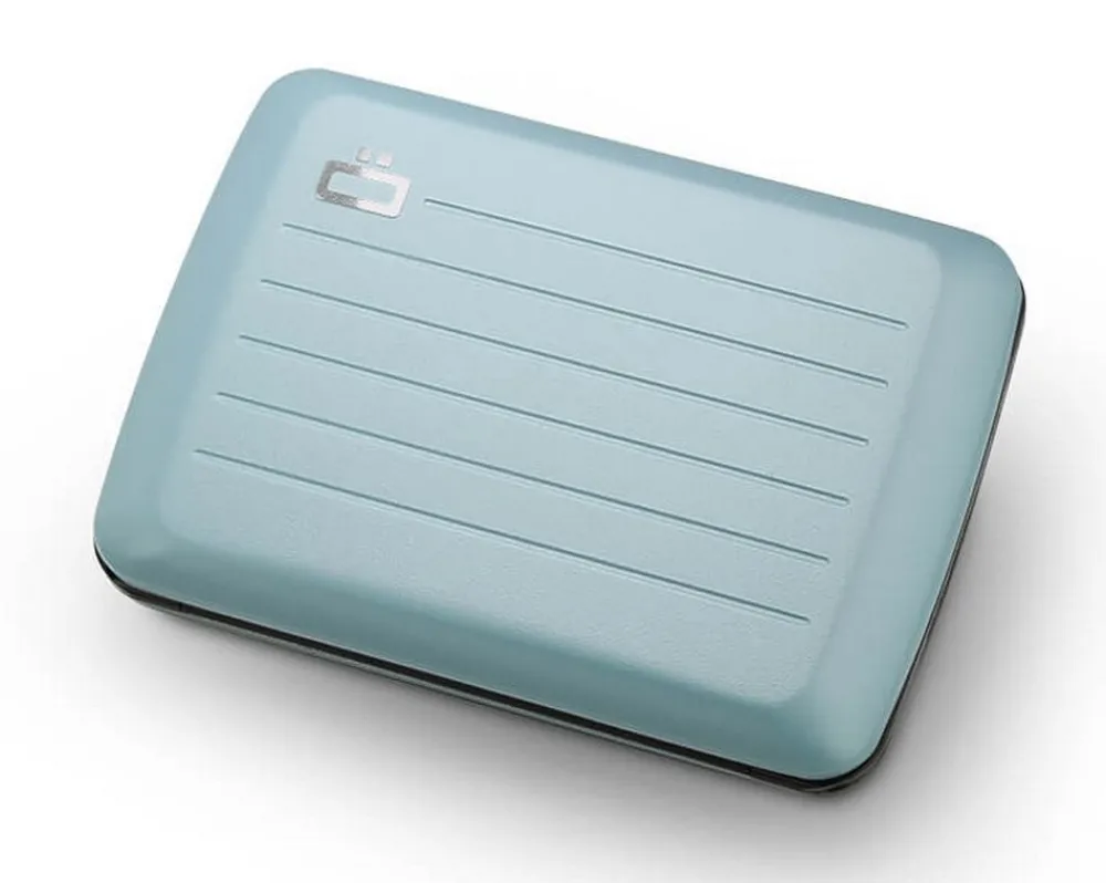 Ogon Design Portafoglio in alluminio Smart Case V2 Arctic Blue< Portafogli Alluminio