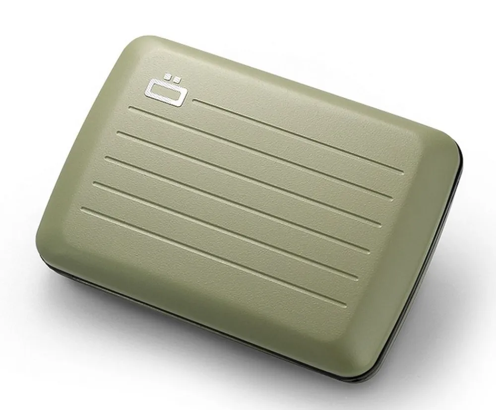 Ogon Design Portafoglio in alluminio Smart Case V2 Cactus Green< Portafogli Alluminio