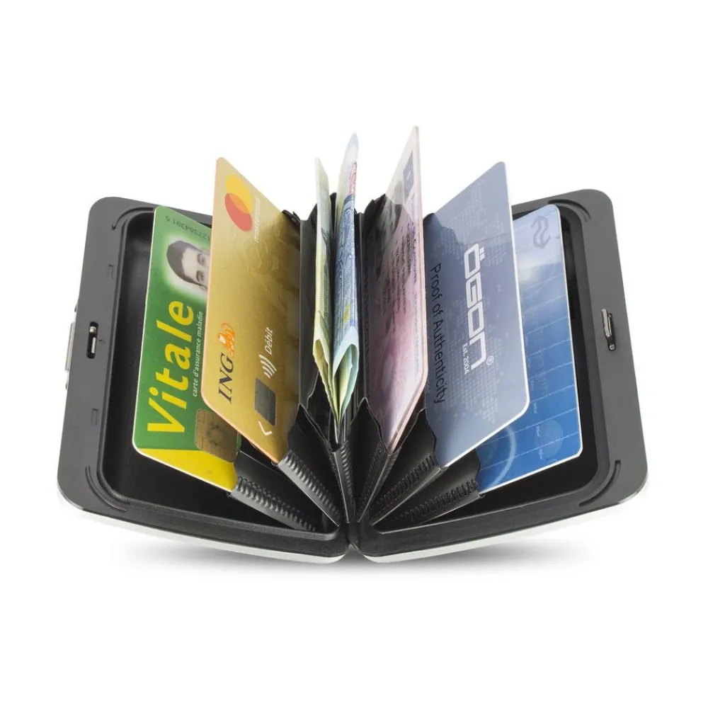 Ogon Design Portafoglio in alluminio Smart Case V2 Cactus Green< Portafogli Alluminio