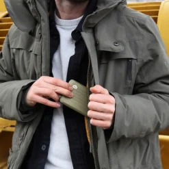 Ogon Design Portafoglio in alluminio Smart Case V2 Cactus Green< Portafogli Alluminio