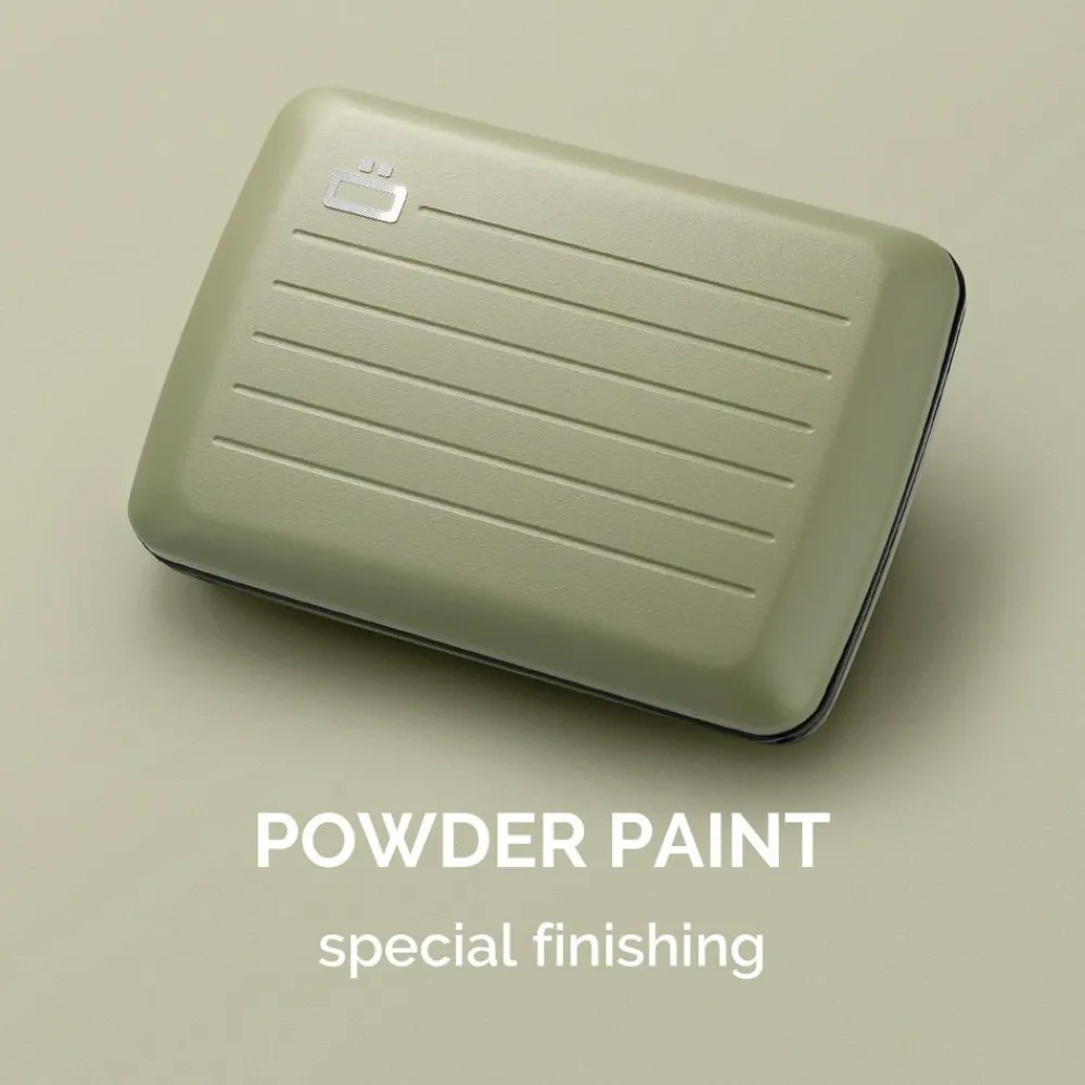 Ogon Design Portafoglio in alluminio Smart Case V2 Cactus Green< Portafogli Alluminio