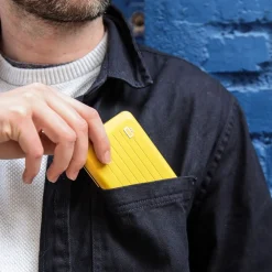 Ogon Design Portafoglio in alluminio Smart Case V2 Taxi Yellow< Portafogli Alluminio