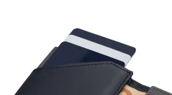 Roik Portafoglio Zip Coin Blue Stone<Uomo Portafogli Uomo