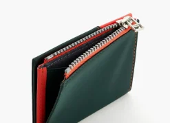 Roik Portafoglio Zip Coin Vegan Coral<Uomo Portafogli Uomo