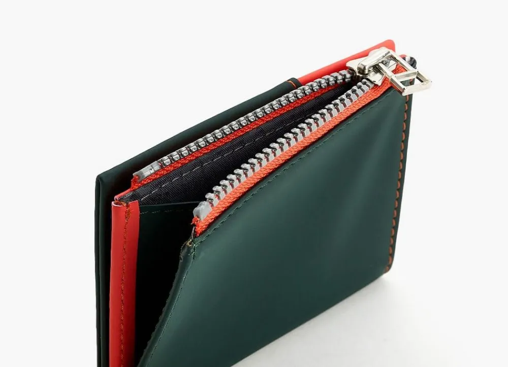 Roik Portafoglio Zip Coin Vegan Coral<Uomo Portafogli Uomo