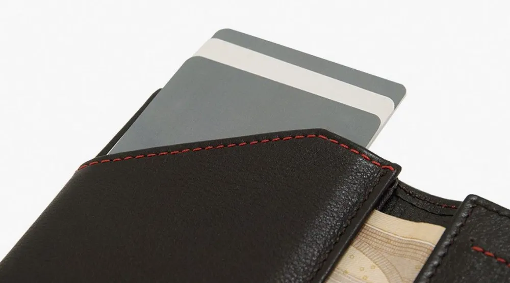 Roik Portafoglio Zip Coin Dark Brown<Uomo Portafogli Uomo