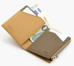 Roik Portafoglio Zip Coin Vegan Desert<Uomo Portafogli Uomo