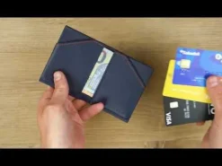 Roik Portafoglio sottile City Blue Navy<Uomo Portafogli Uomo